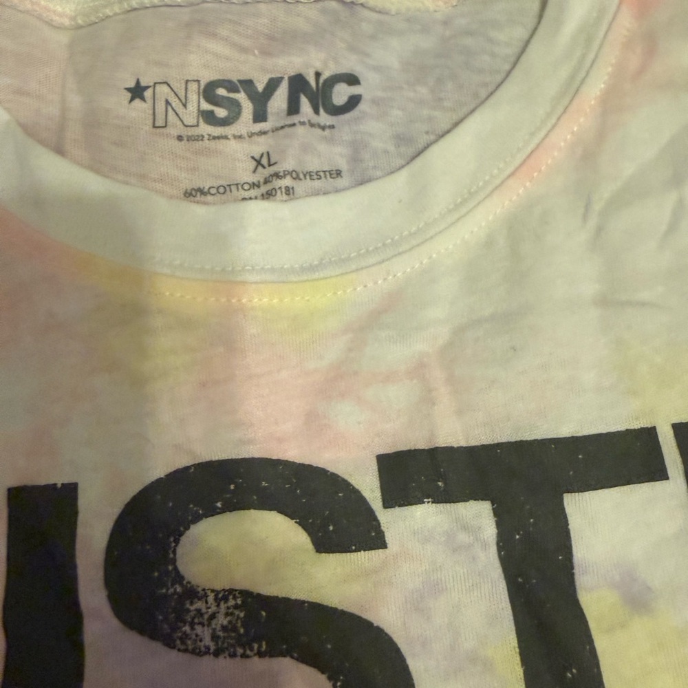 NSYNC Graphic Tee and Lavender Pajama Set - Picture 6 of 7